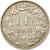 Coin, Switzerland, Franc, 1958, Bern, EF(40-45), Silver, KM:24