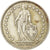 Coin, Switzerland, Franc, 1957, EF(40-45), Silver, KM:24