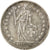 Coin, Switzerland, Franc, 1952, EF(40-45), Silver, KM:24