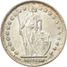 Coin, Switzerland, Franc, 1960, Bern, AU(50-53), Silver, KM:24
