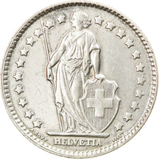 Coin, Switzerland, Franc, 1963, Bern, AU(50-53), Silver, KM:24