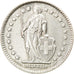 Coin, Switzerland, Franc, 1963, Bern, AU(50-53), Silver, KM:24