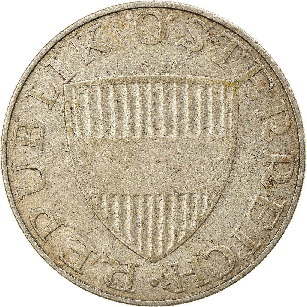 Coin, Austria, 10 Schilling, 1958, VF(30-35), Silver, KM:2882