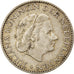 Coin, Netherlands, Juliana, Gulden, 1956, EF(40-45), Silver, KM:184