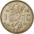 Moeda, Países Baixos, Juliana, Gulden, 1956, EF(40-45), Prata, KM:184