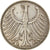 Coin, GERMANY - FEDERAL REPUBLIC, 5 Mark, 1951, Stuttgart, EF(40-45), Silver