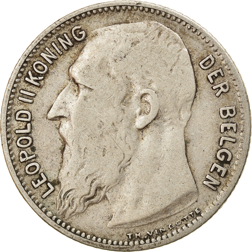 Münze, Belgien, Franc, 1904, S+, Silber, KM:57.1
