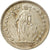 Coin, Switzerland, 1/2 Franc, 1942, Bern, EF(40-45), Silver, KM:23