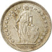 Coin, Switzerland, 1/2 Franc, 1942, Bern, EF(40-45), Silver, KM:23