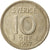 Münze, Schweden, Gustaf VI, 10 Öre, 1957, SS+, Silber, KM:823
