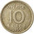 Moneta, Szwecja, Gustaf VI, 10 Öre, 1959, EF(40-45), Srebro, KM:823