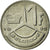 Monnaie, Belgique, Franc, 1990, TTB+, Nickel Plated Iron, KM:170