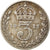 Münze, Großbritannien, George V, 3 Pence, 1917, SS, Silber, KM:813