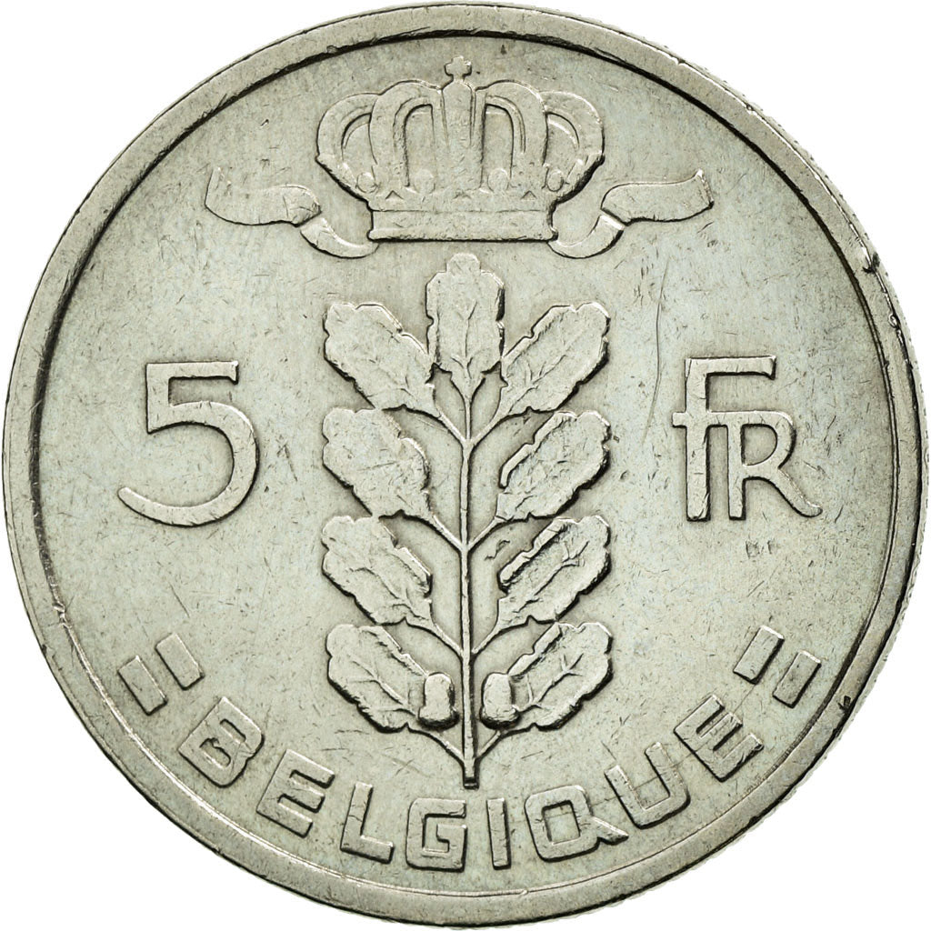 Monnaie, Belgique, 5 Francs, 5 Frank, 1971, TTB+, Copper-nickel, KM:134.1