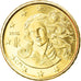 Italien, 10 Euro Cent, 2016, UNZ, Messing, KM:New