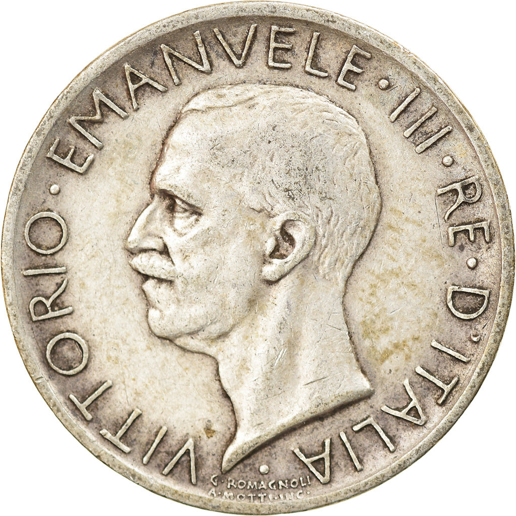 Monnaie, Italie, Vittorio Emanuele III, 5 Lire, 1927, Rome, TTB, Argent, KM:67.2