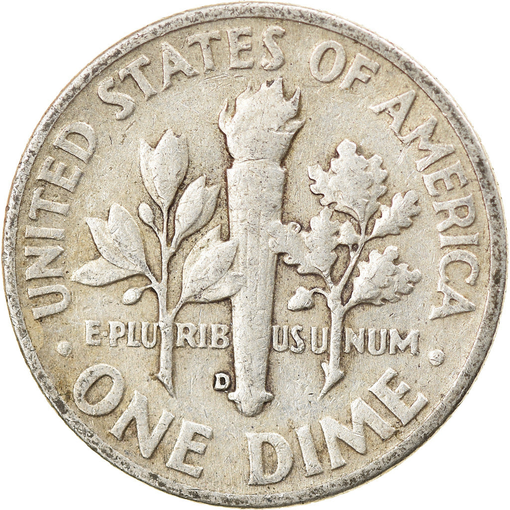 Munten, Verenigde Staten, Roosevelt Dime, Dime, 1952, U.S. Mint, Denver, ZF