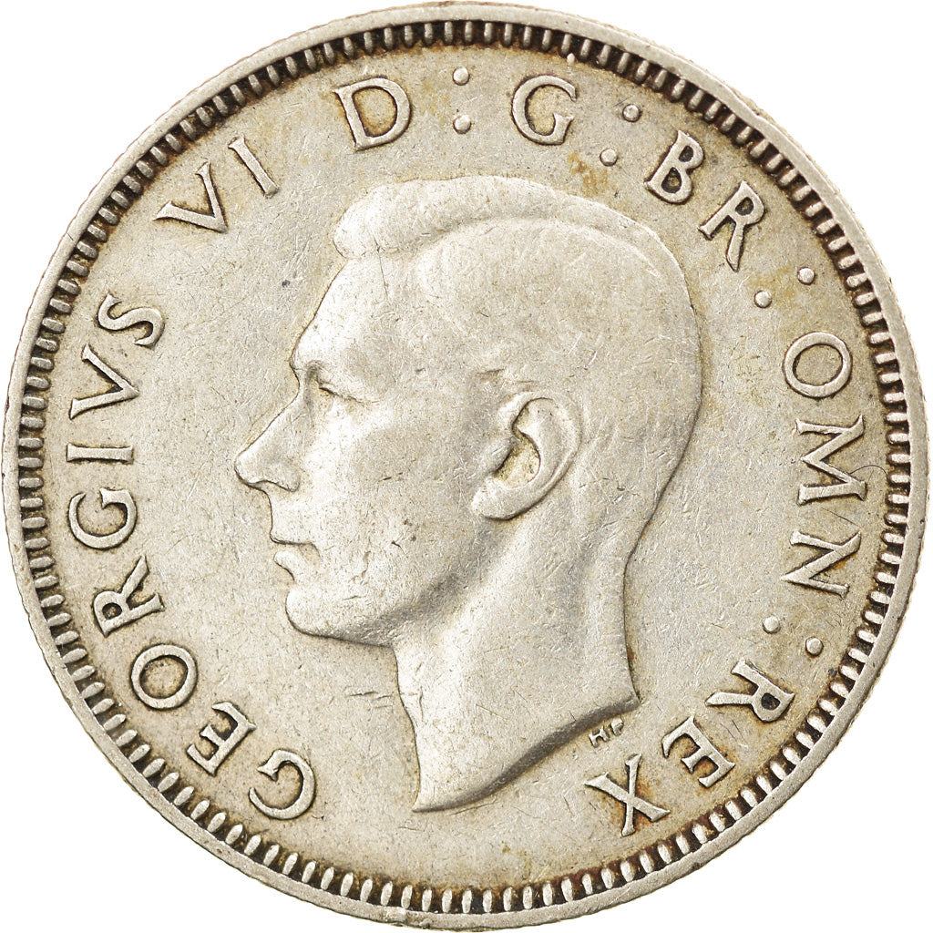 Moneta, Gran Bretagna, George VI, Shilling, 1939, BB, Argento, KM:854