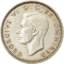 Moneta, Gran Bretagna, George VI, Shilling, 1939, BB, Argento, KM:854