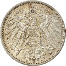 Coin, GERMANY - EMPIRE, Wilhelm II, Mark, 1915, Berlin, EF(40-45), Silver, KM:14