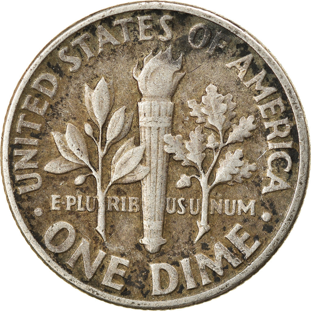 Moneda, Estados Unidos, Roosevelt Dime, Dime, 1948, U.S. Mint, Philadelphia