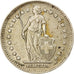 Coin, Switzerland, Franc, 1945, Bern, EF(40-45), Silver, KM:24