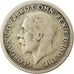 Moneda, Gran Bretaña, George V, 6 Pence, 1929, BC+, Plata, KM:832