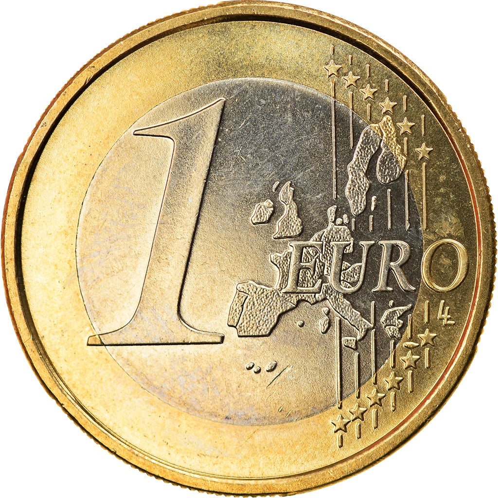 ALEMANIA - REPÚBLICA FEDERAL, Euro, 2005, Karlsruhe, SC, Bimetálico, KM:213