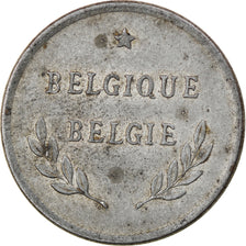 Moneta, Belgia, 2 Francs, 2 Frank, 1944, EF(40-45), Stal ocynkowana, KM:133