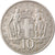 Münze, Griechenland, Constantine II, 10 Drachmai, 1968, SS+, Copper-nickel