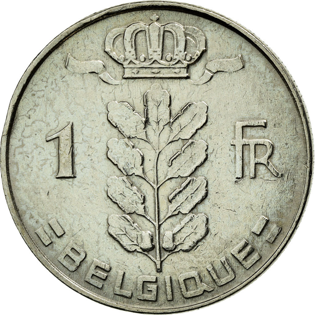 Coin, Belgium, Franc, 1976, AU(50-53), Copper-nickel, KM:142.1