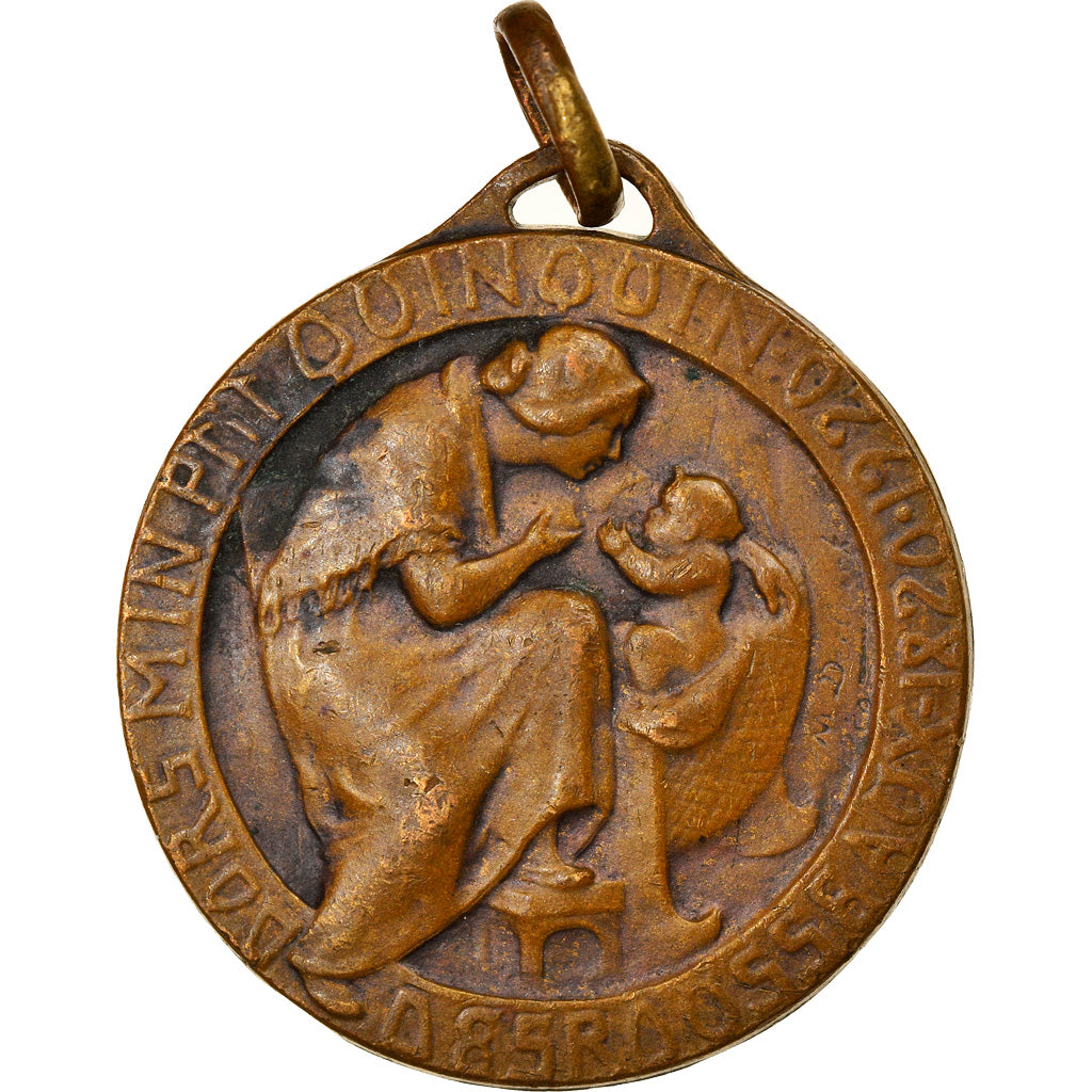 France, Médaille, Ville de Lille, Ptit Quinquin, 1921, Declerck, TTB+, Bronze