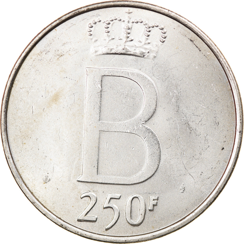 Coin, Belgium, 250 Francs, 250 Frank, 1976, AU(55-58), Silver, KM:157.1