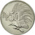 Moneda, Indonesia, 50 Rupiah, 1971, MBC+, Cobre - níquel, KM:35