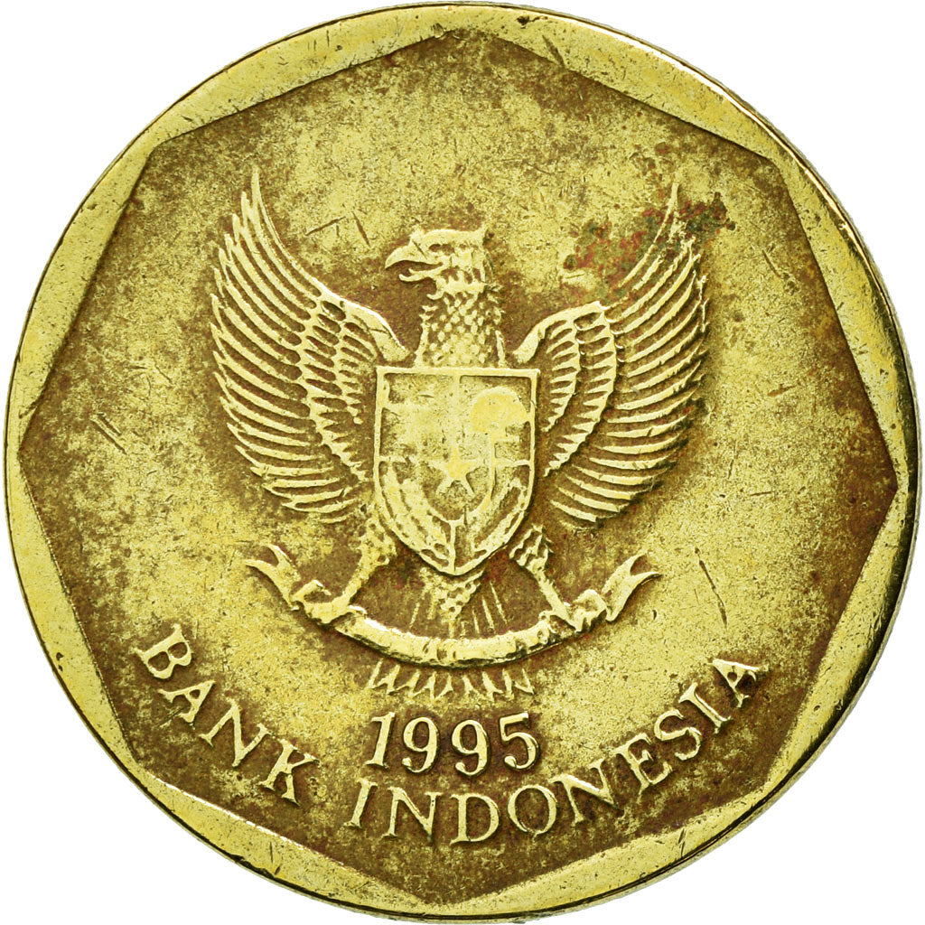 Coin, Indonesia, 100 Rupiah, 1995, AU(50-53), Aluminum-Bronze, KM:53