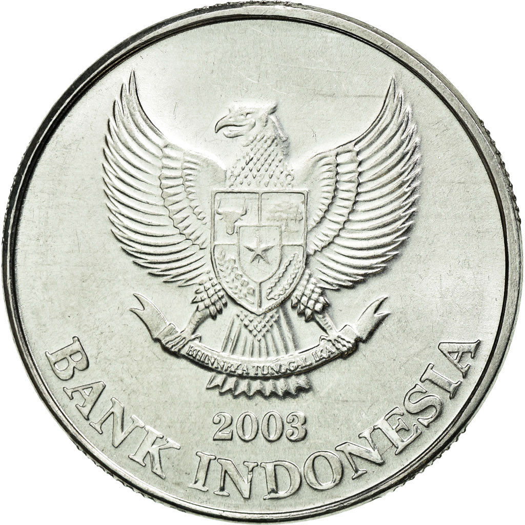 Coin, Indonesia, 500 Rupiah, 2003, Perum Peruri, AU(55-58), Aluminum, KM:67