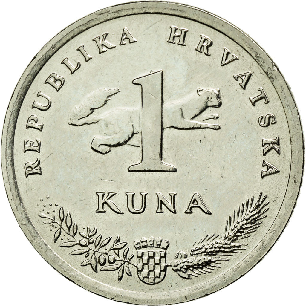 Munten, Kroatië, Kuna, 1993, PR, Copper-Nickel-Zinc, KM:9.1