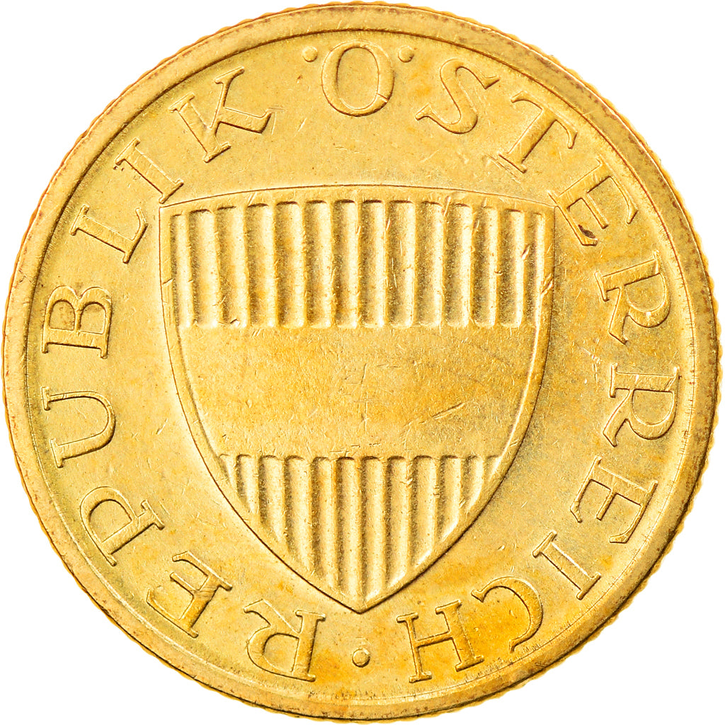 Münze, Österreich, 50 Groschen, 1992, SS, Aluminum-Bronze, KM:2885