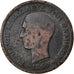 Moneda, Grecia, George I, 5 Lepta, 1869, Strassburg, BC+, Cobre, KM:42