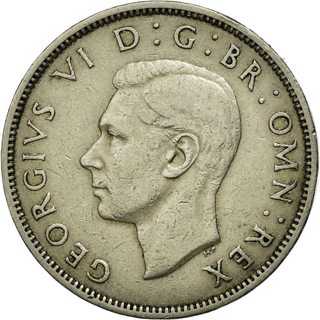 Coin, Great Britain, George VI, Florin, Two Shillings, 1948, EF(40-45)