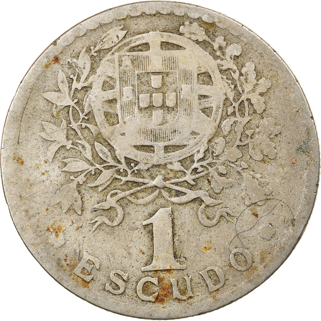 Moeda, Portugal, Escudo, 1929, VF(20-25), Cobre-níquel, KM:578
