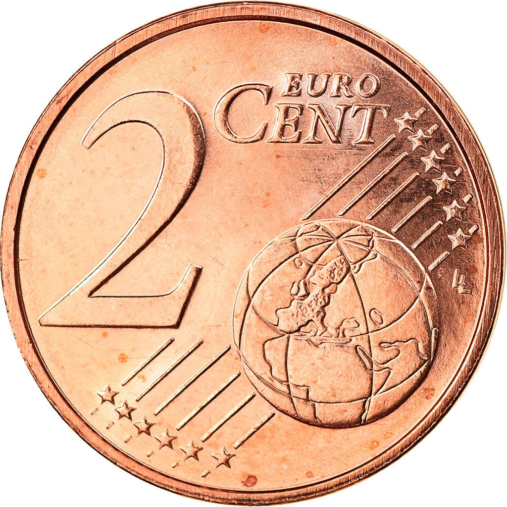 Luxembourg, 2 Euro Cent, 2013, MS(63), Copper Plated Steel, KM:New