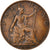 Moneta, Wielka Brytania, Edward VII, Farthing, 1909, EF(40-45), Bronze, KM:792
