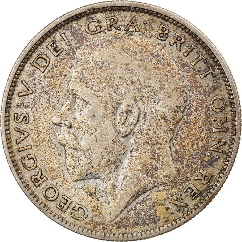 Coin, Great Britain, George V, 1/2 Crown, 1929, EF(40-45), Silver, KM:835