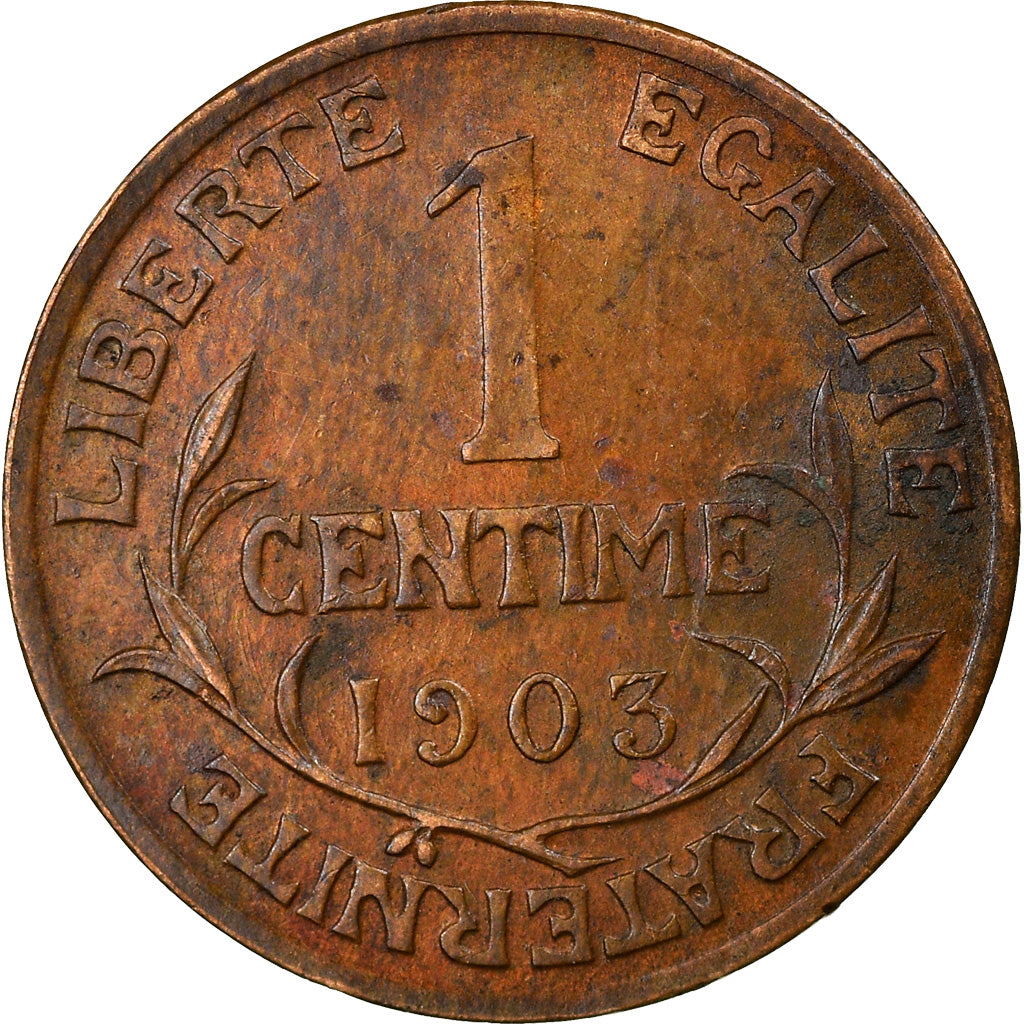 Münze, Frankreich, Dupuis, Centime, 1903, Paris, SS+, Bronze, KM:840