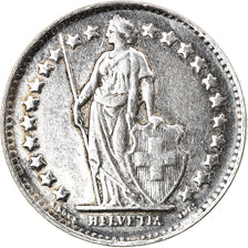 Coin, Switzerland, 1/2 Franc, 1946, Bern, AU(50-53), Silver, KM:23