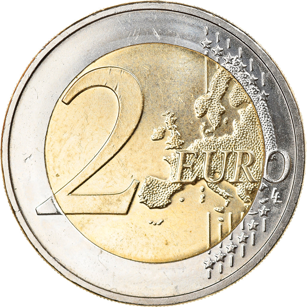 ALEMANIA - REPÚBLICA FEDERAL, 2 Euro, 2011, Stuttgart, EBC, Bimetálico, KM:293