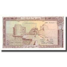 Nota, Líbano, 25 Livres, 1983, 1983, KM:64c, UNC(64)