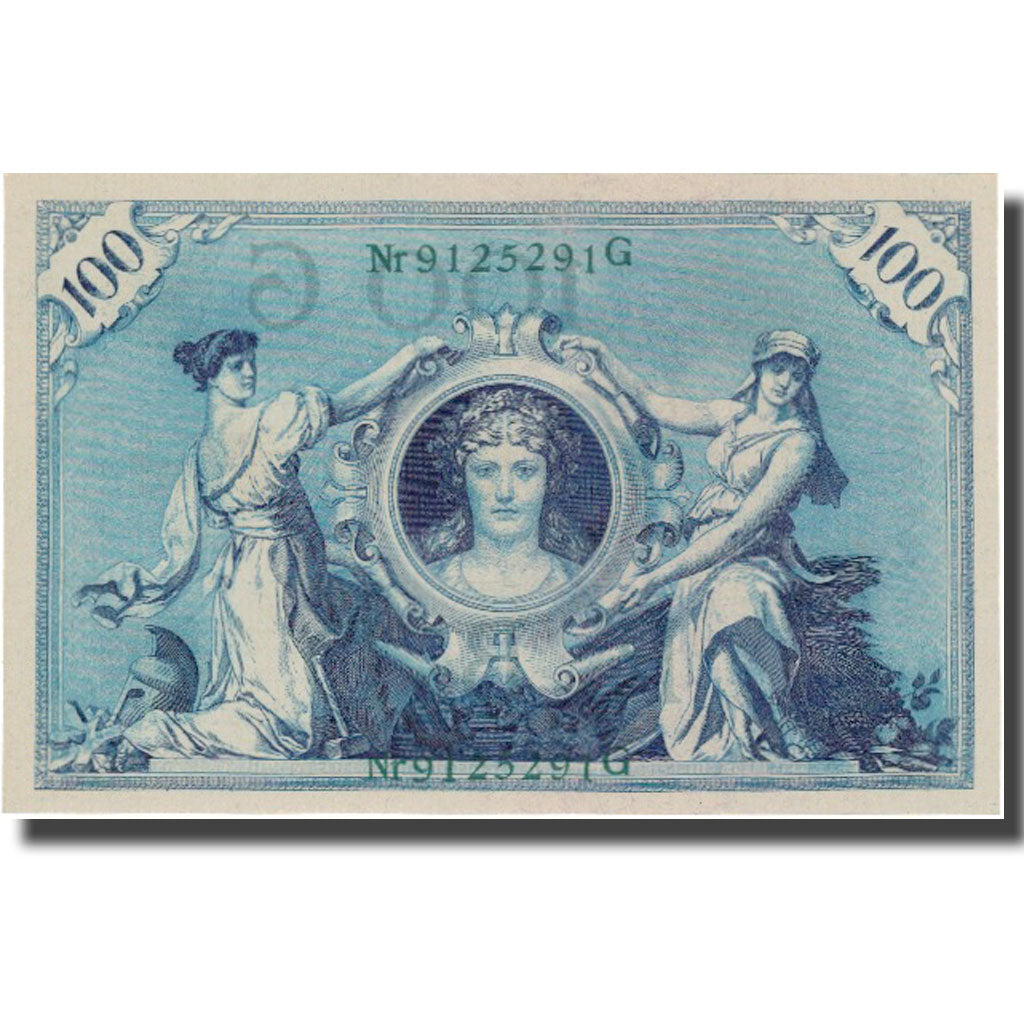 Banknote, Germany, 100 Mark, 1908, 1908-02-07, KM:34, UNC(60-62)