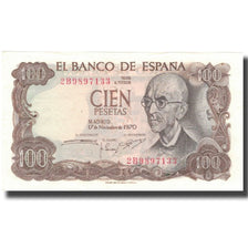 Banknote, Spain, 100 Pesetas, 1970, 1970-11-17, KM:152a, UNC(64)